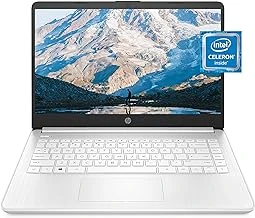 HP Portable Laptop, Student and Business, 14" HD Display, Intel Quad-Core N4120,