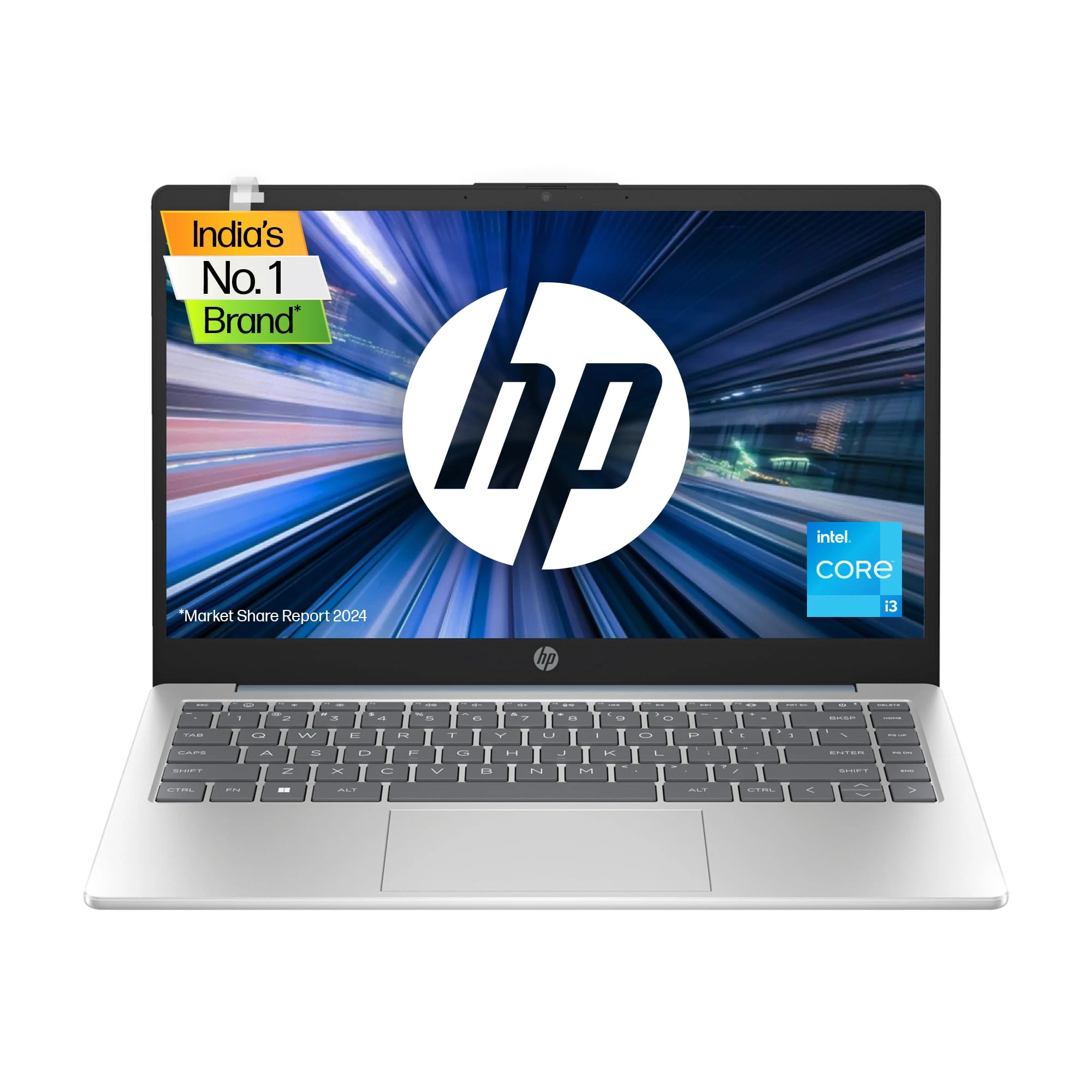 HP 14 Laptop, Intel Celeron N4020, 4 GB RAM, 64 GB Storage, 14-inch Micro-edge H